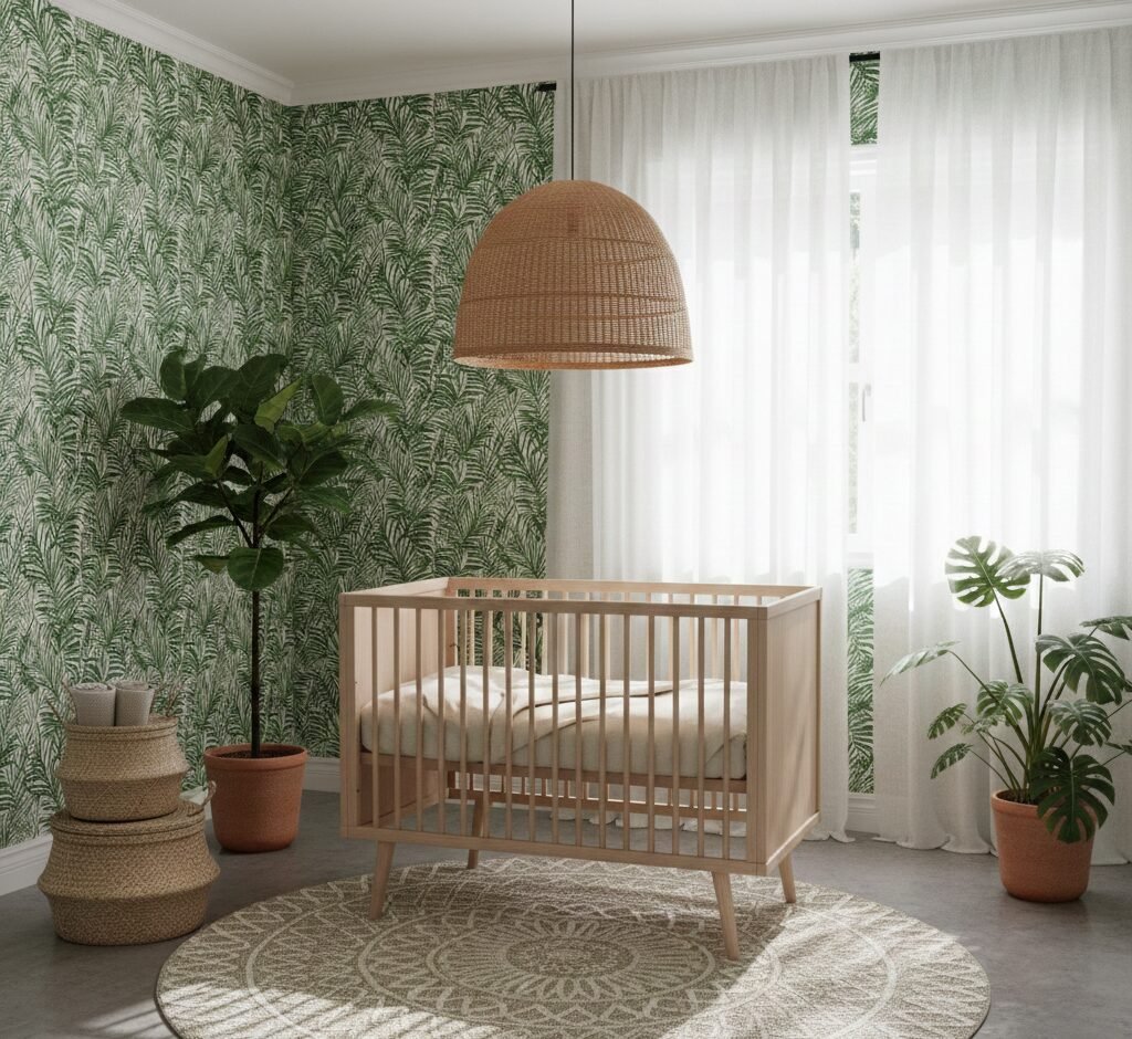 Green Nursery Ideas for a Refreshing and Serene Baby Room 