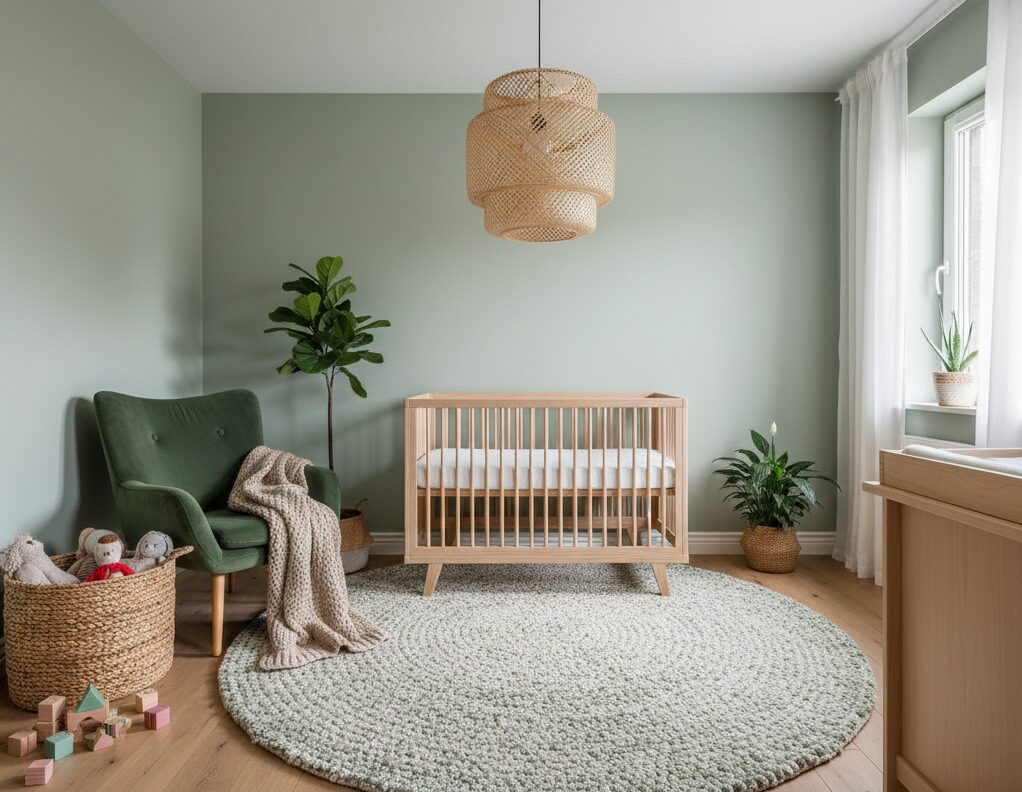 Green Nursery Ideas for a Refreshing and Serene Baby Room