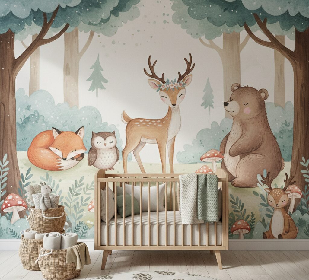 Green Nursery Ideas for a Refreshing and Serene Baby Room