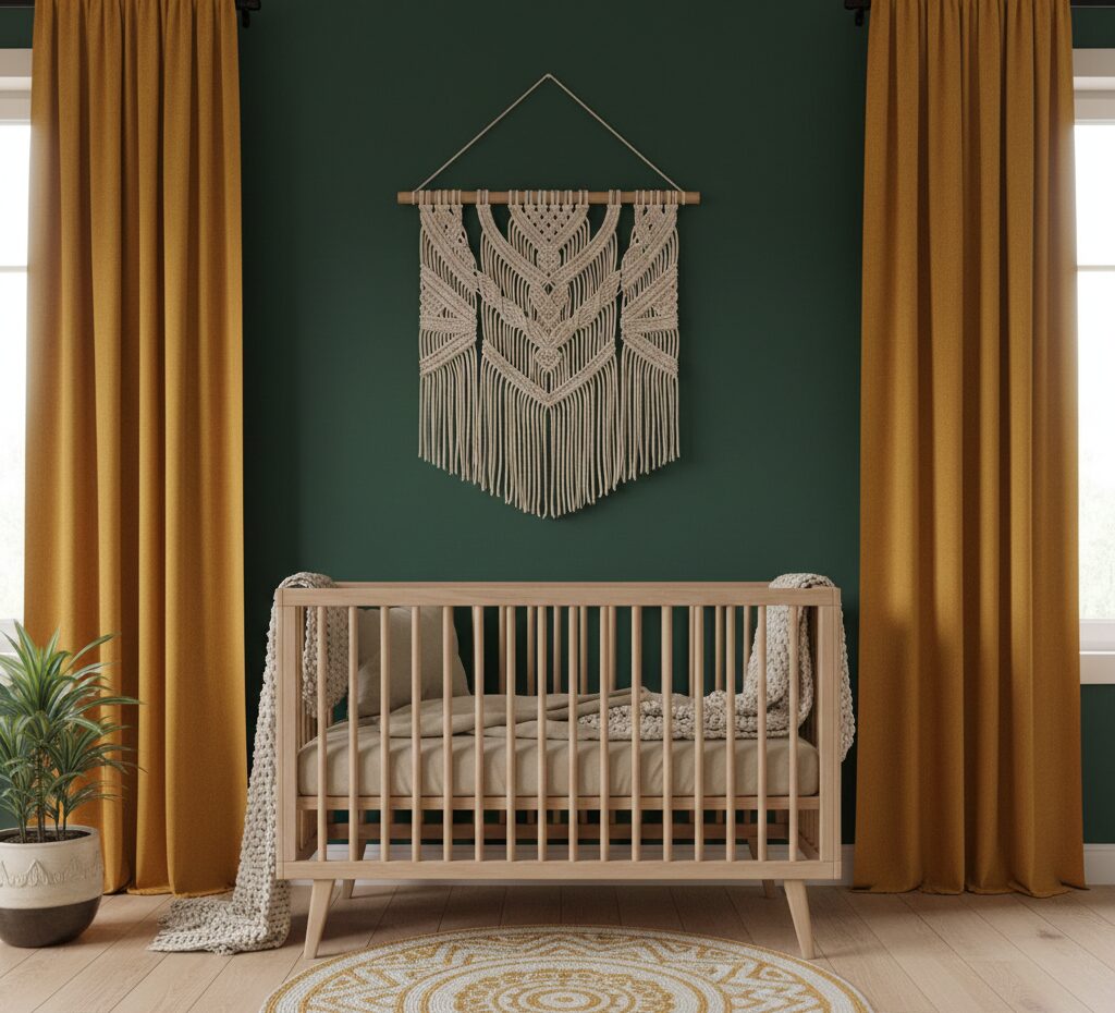 Green Nursery Ideas for a Refreshing and Serene Baby Room