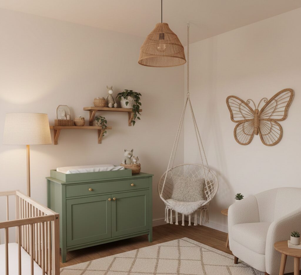 Green Nursery Ideas for a Refreshing and Serene Baby Room