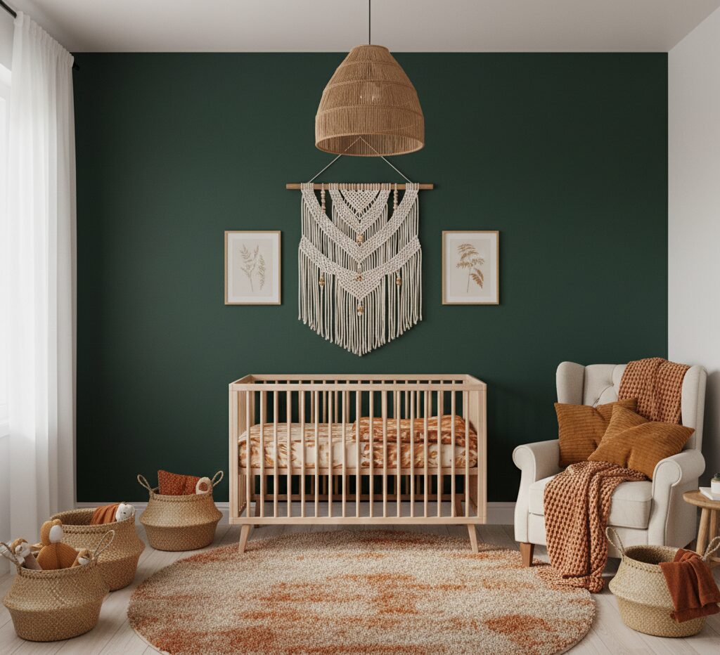 Green Nursery Ideas for a Refreshing and Serene Baby Room