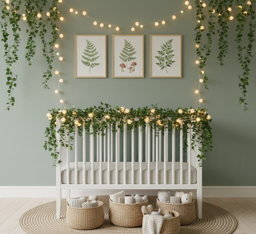 Green Nursery Ideas for a Refreshing and Serene Baby Room