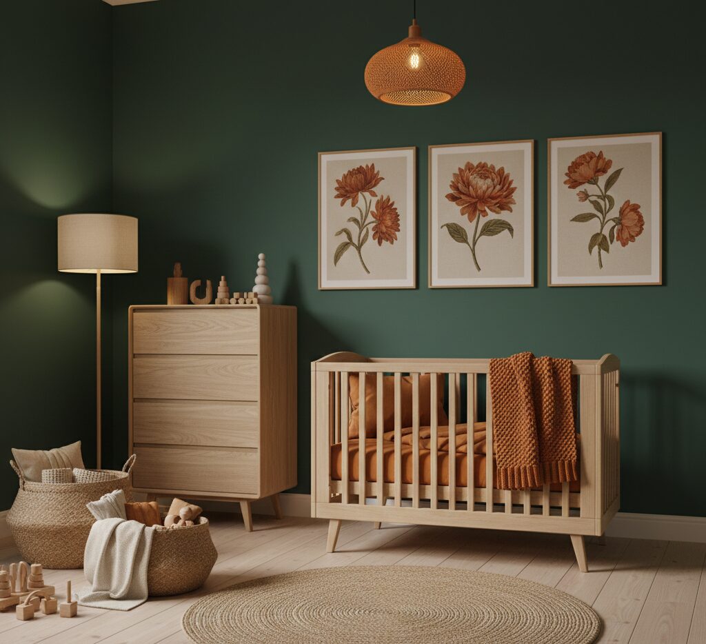Green Nursery Ideas for a Refreshing and Serene Baby Room