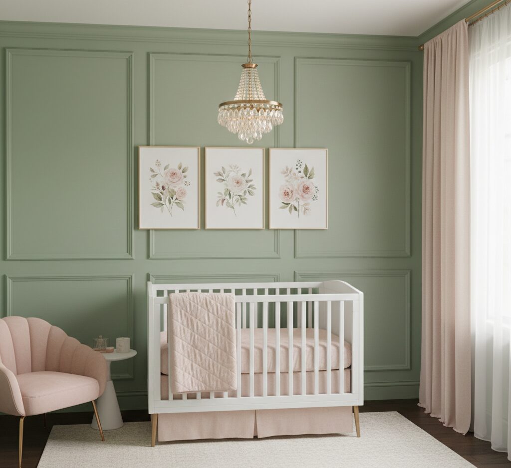 Green Nursery Ideas for a Refreshing and Serene Baby Room