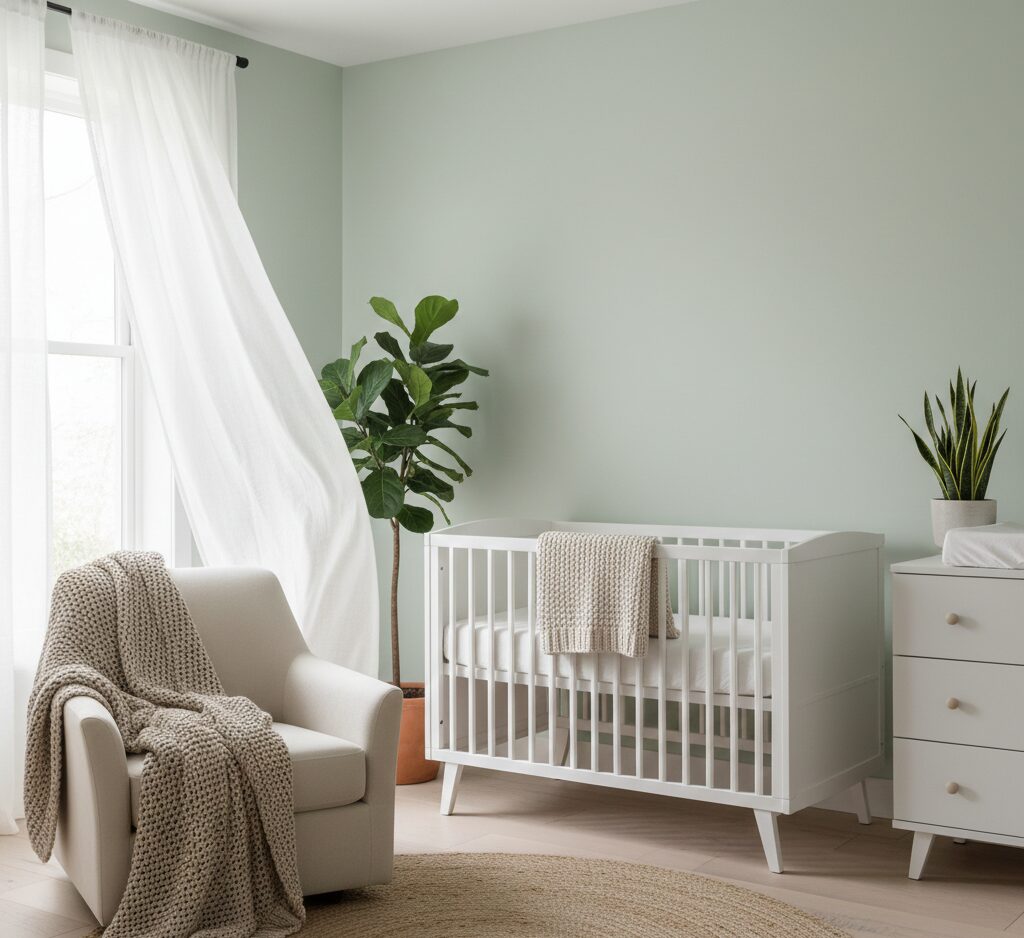 Green Nursery Ideas for a Refreshing and Serene Baby Room