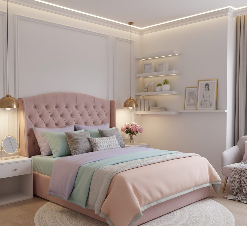 Insanely Ideas To Decorate A Teen Girls Bedroom On A Budget!