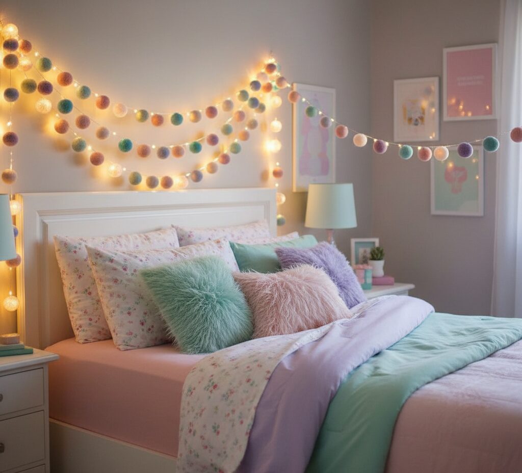Insanely Ideas To Decorate A Teen Girls Bedroom On A Budget!
