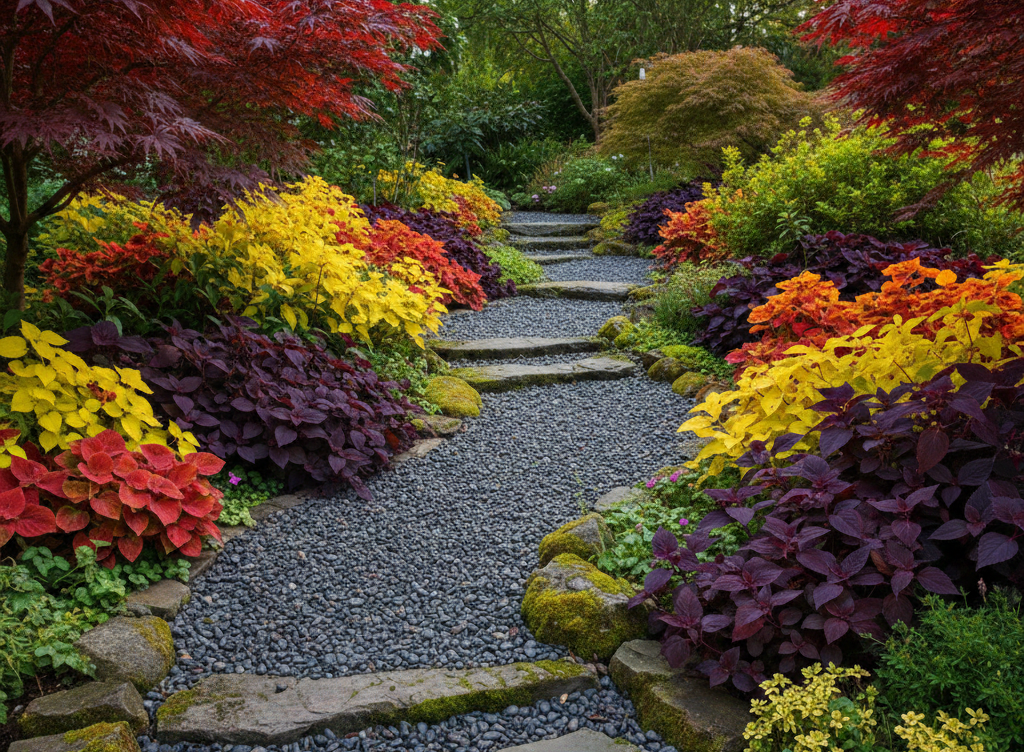 Pebble Garden Landscaping Ideas