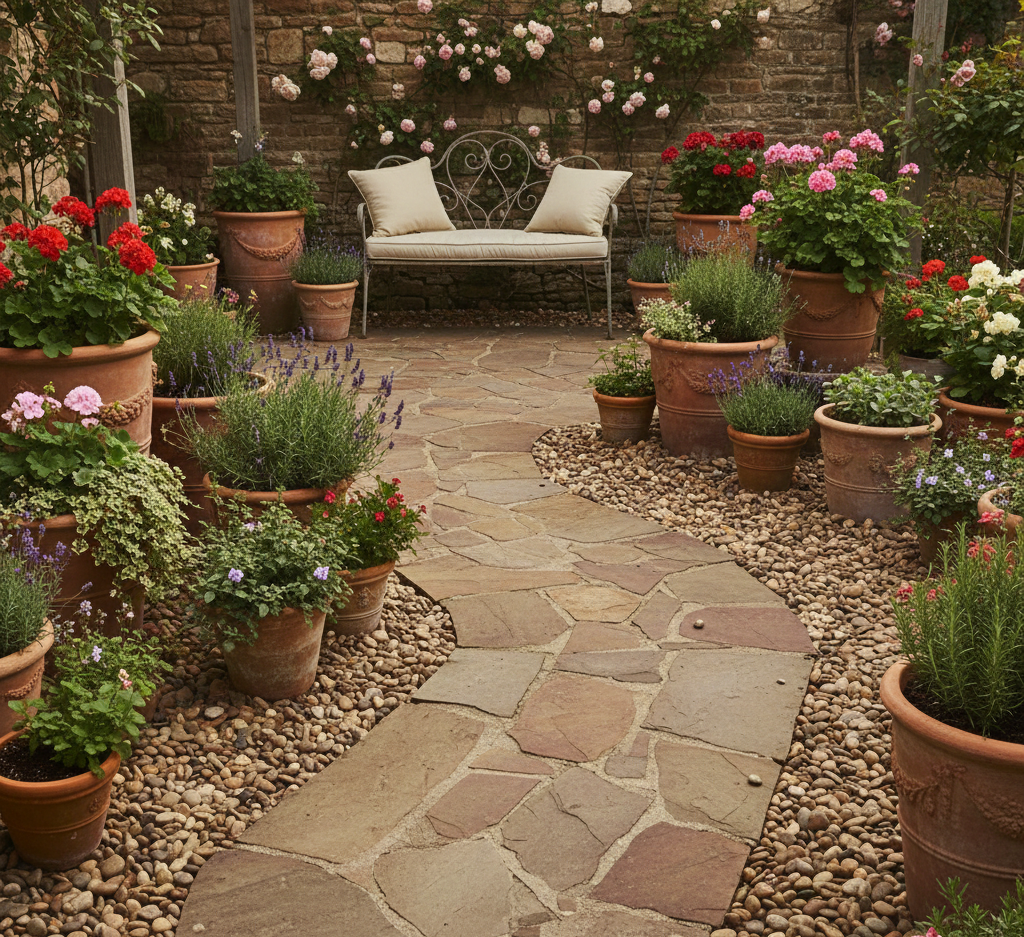 Pebble Garden Landscaping Ideas