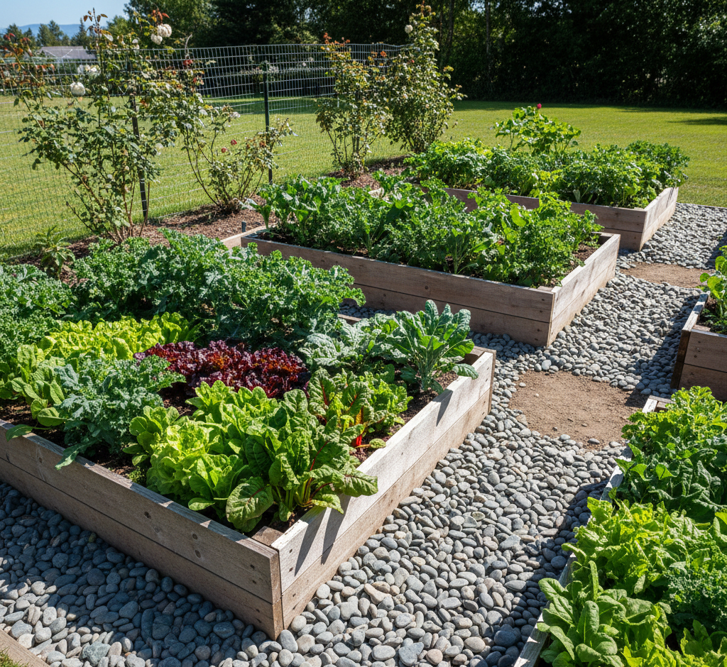Pebble Garden Landscaping Ideas
