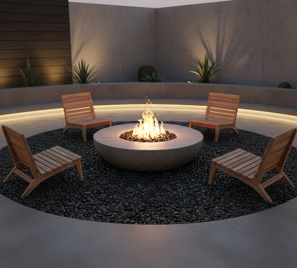 Pebble Garden Landscaping Ideas