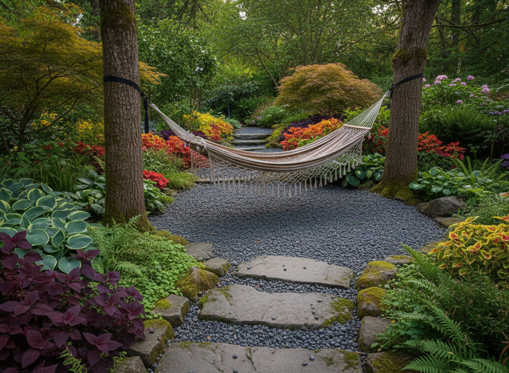 Pebble Garden Landscaping Ideas