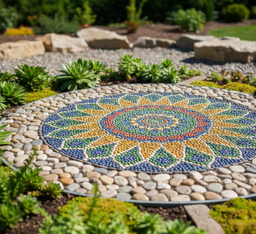 Pebble Garden Landscaping Ideas