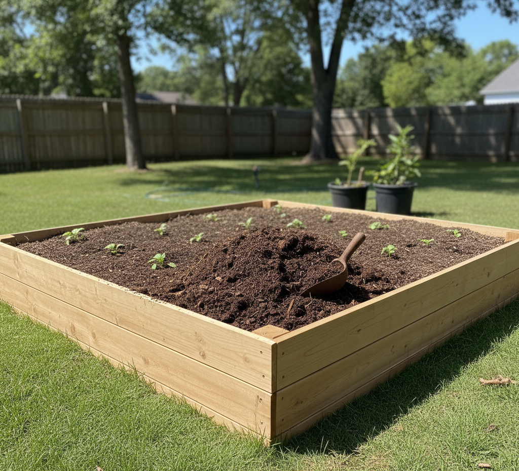 Fill Raised Garden Beds