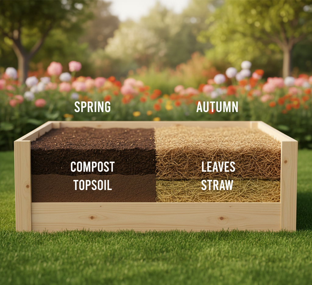 Fill Raised Garden Beds