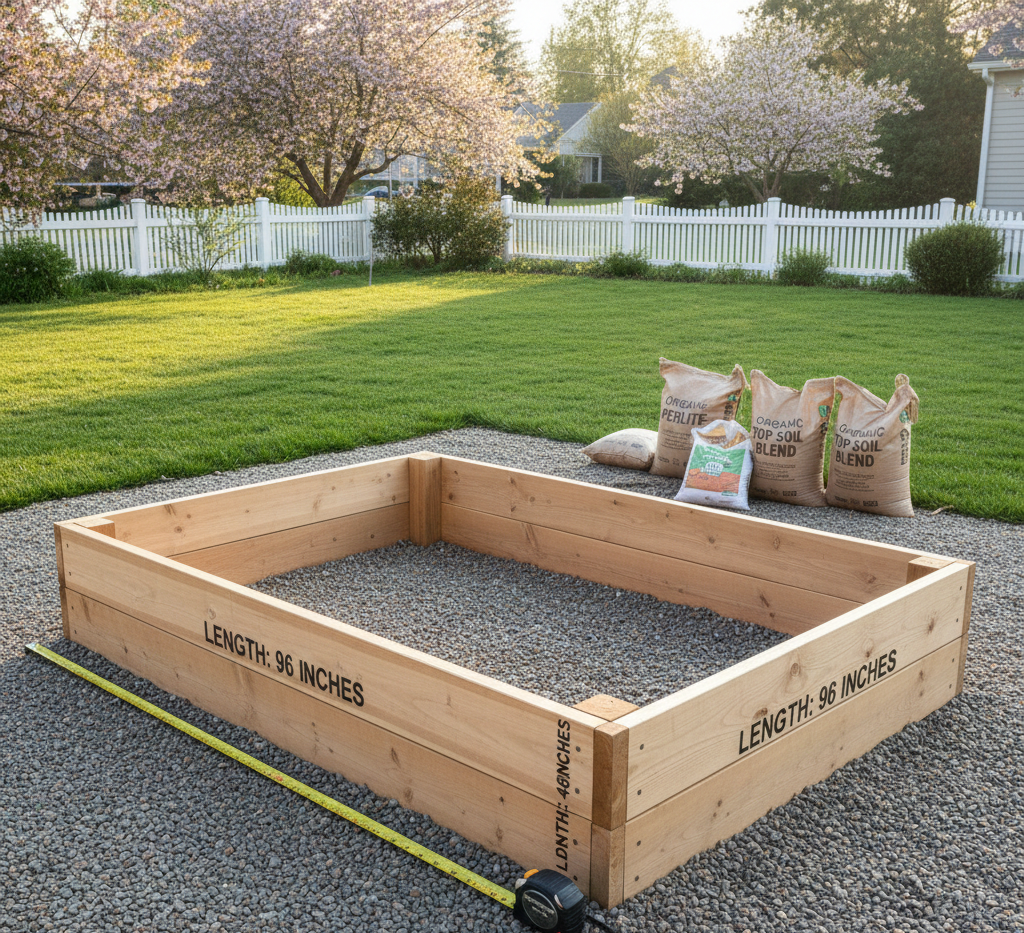 Fill Raised Garden Beds
