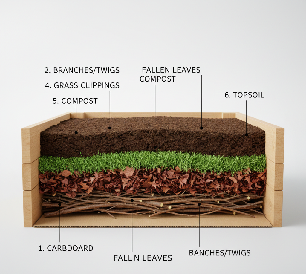 Fill Raised Garden Beds