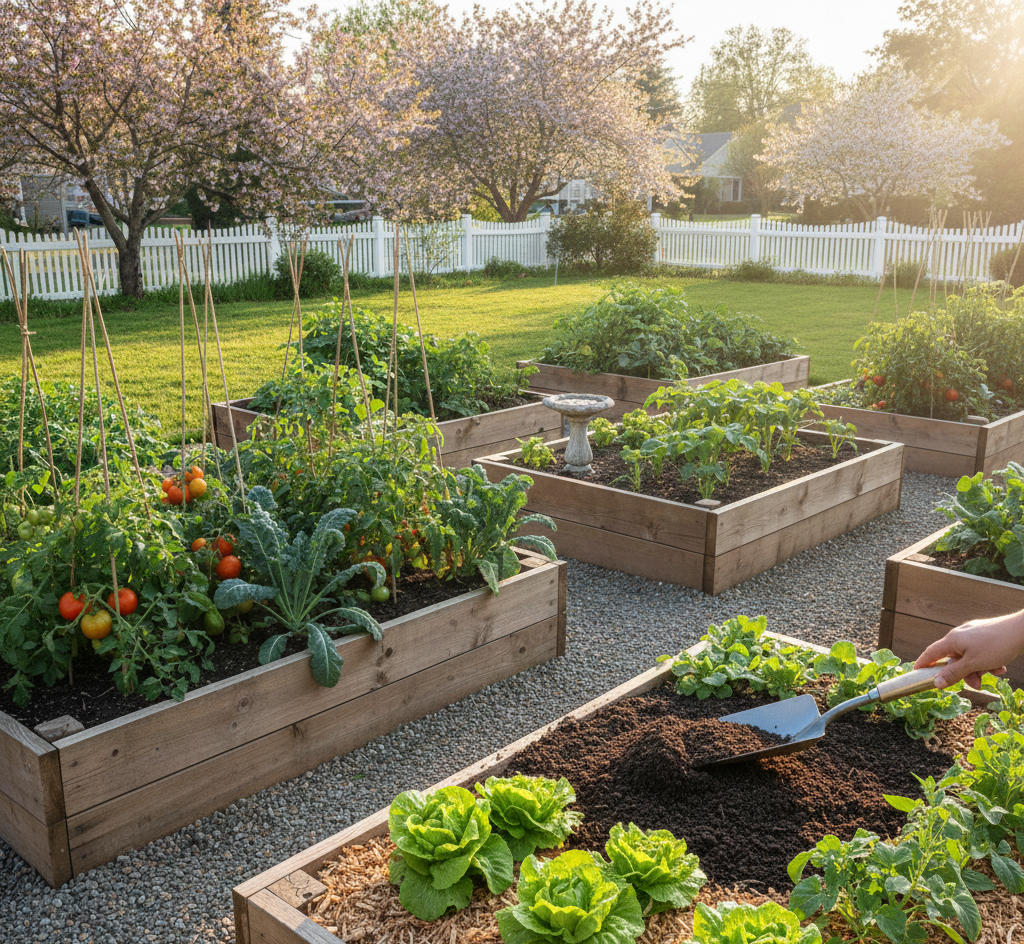 Fill Raised Garden Beds