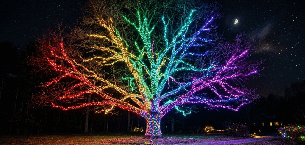 Outdoor Tree Lighting Ideas