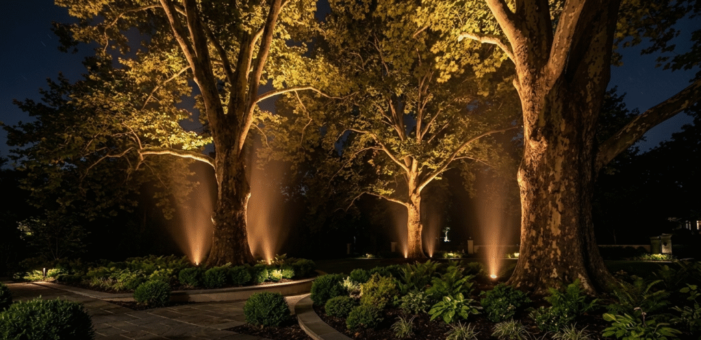 Outdoor Tree Lighting Ideas