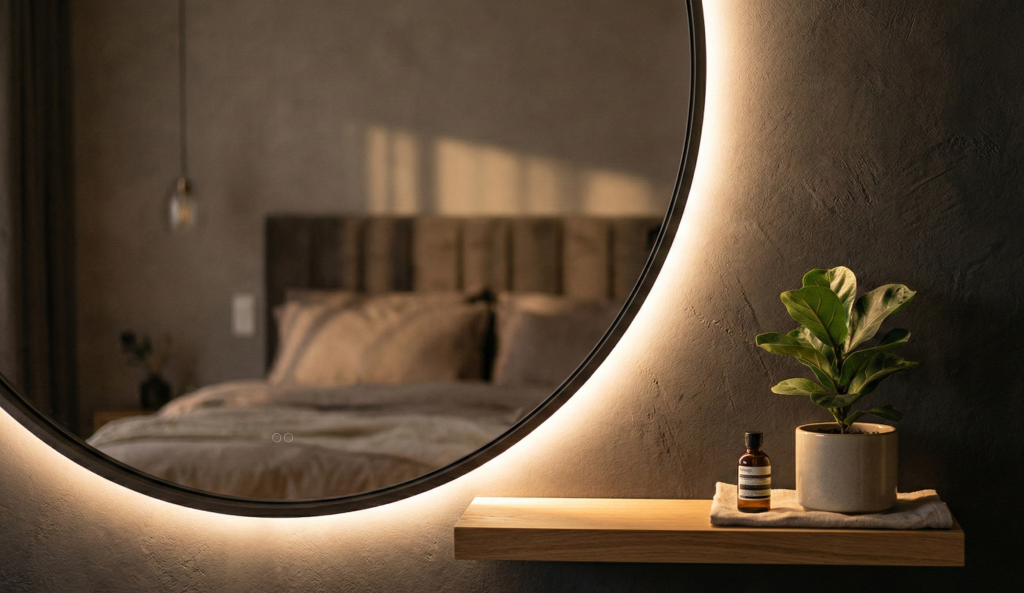 Use Mirrors to Decorate a Room