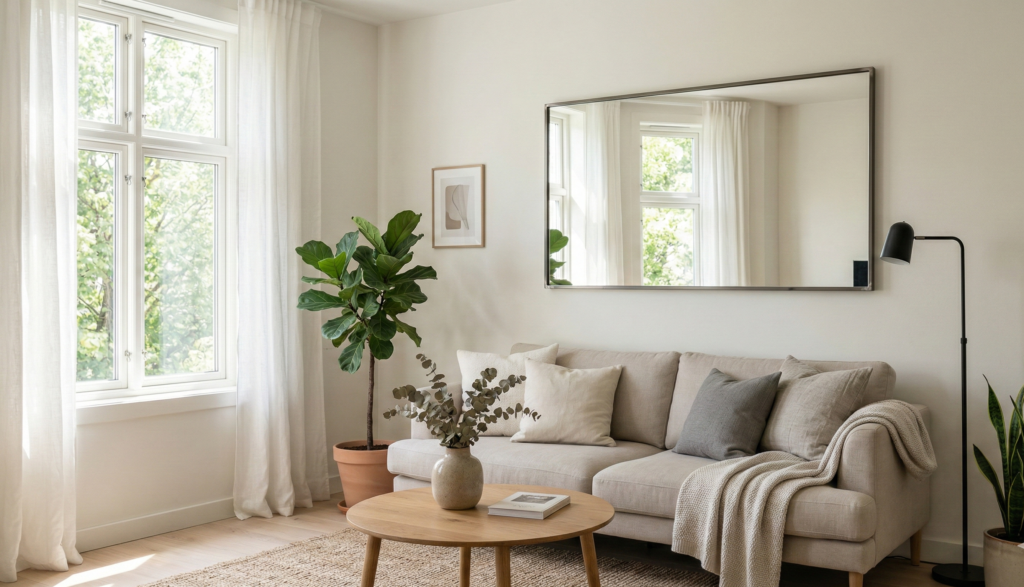 Use Mirrors to Decorate a Room