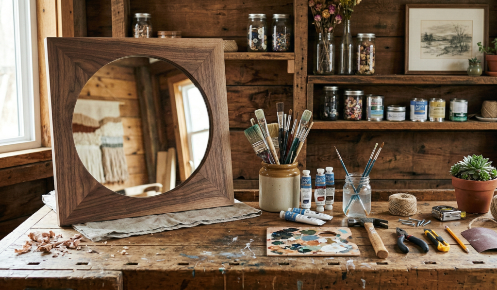 Use Mirrors to Decorate a Room