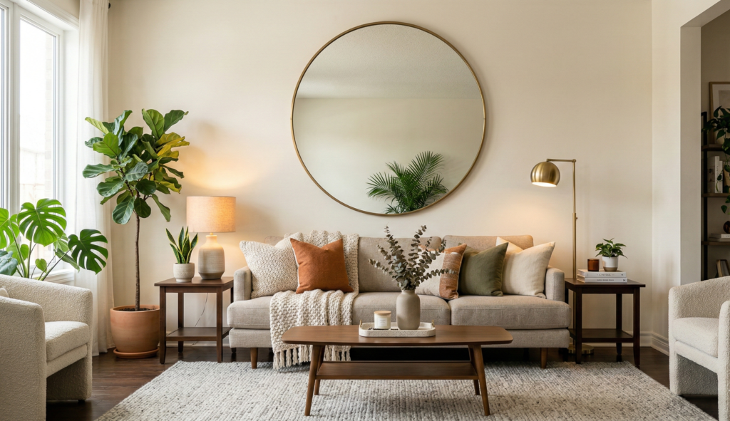 Use Mirrors to Decorate a Room