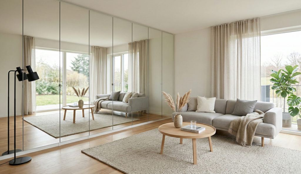 Use Mirrors to Decorate a Room
