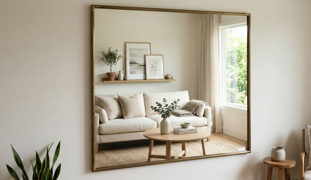 Use Mirrors to Decorate a Room