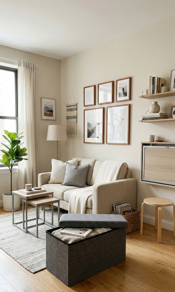 How to Style a Small Living Room