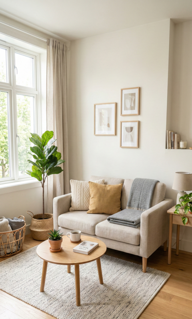 How to Style a Small Living Room
