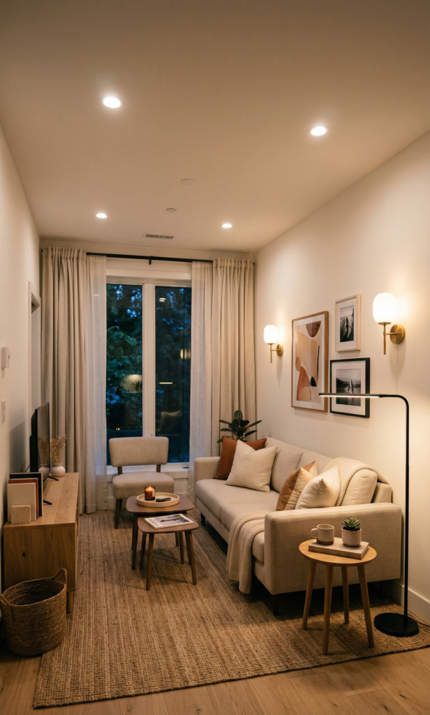How to Style a Small Living Room