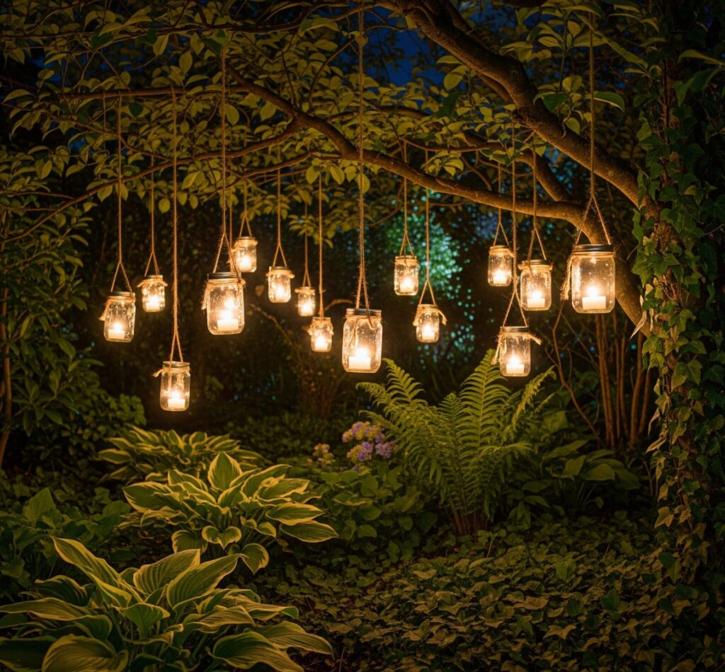 Glass Bottles In Your Garden