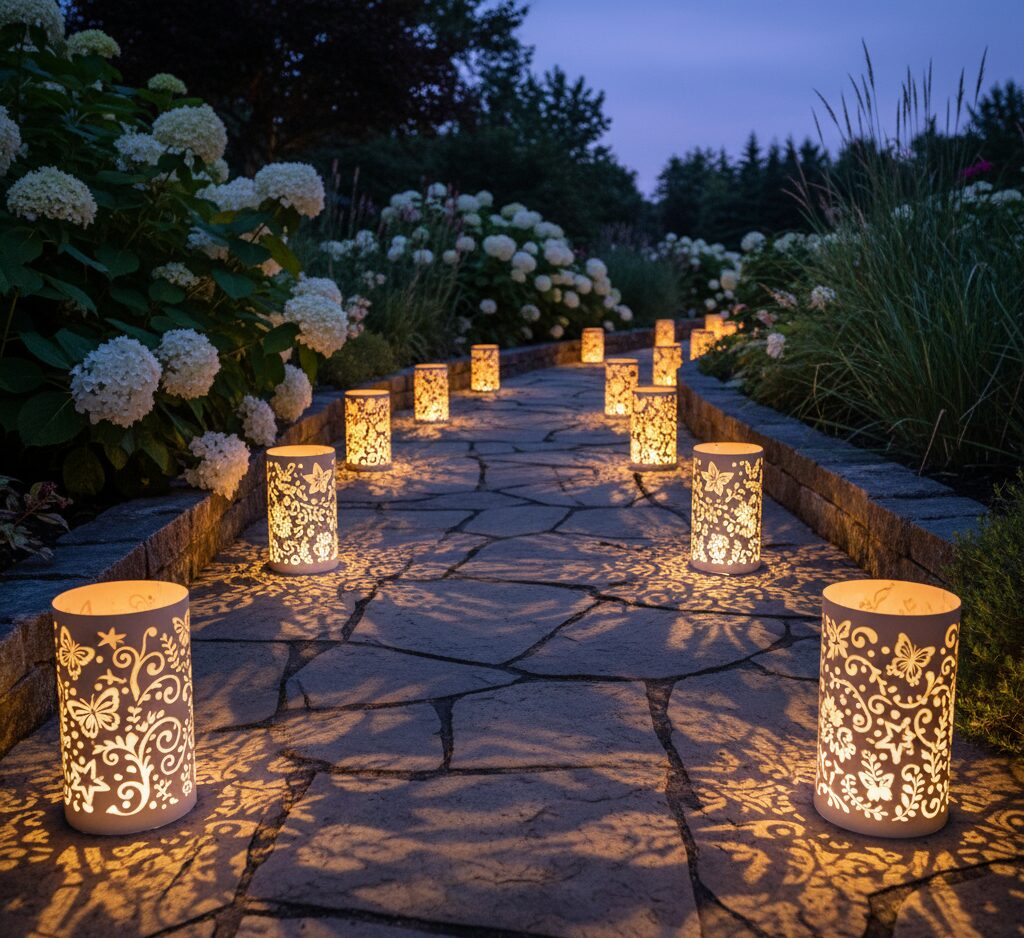 DIY Garden Lantern Ideas