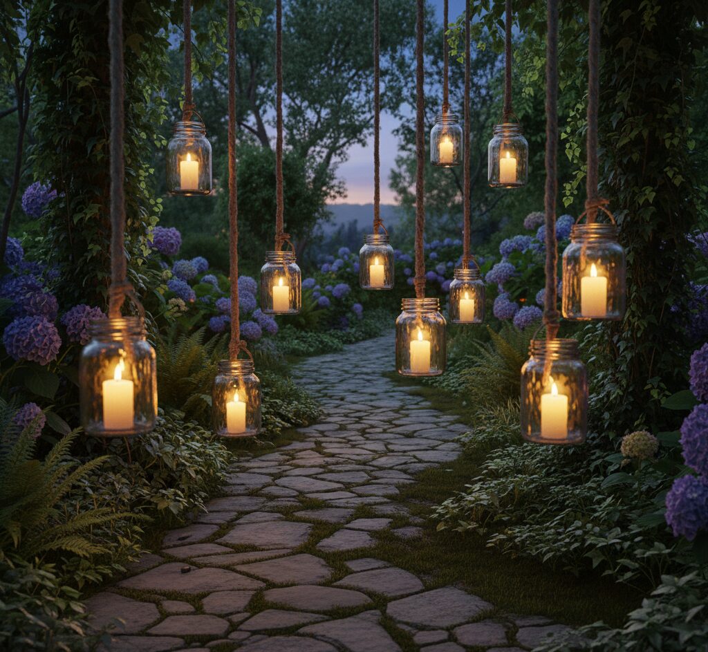 DIY Garden Lantern Ideas