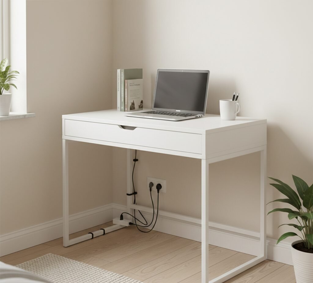 Bedroom With Study Table