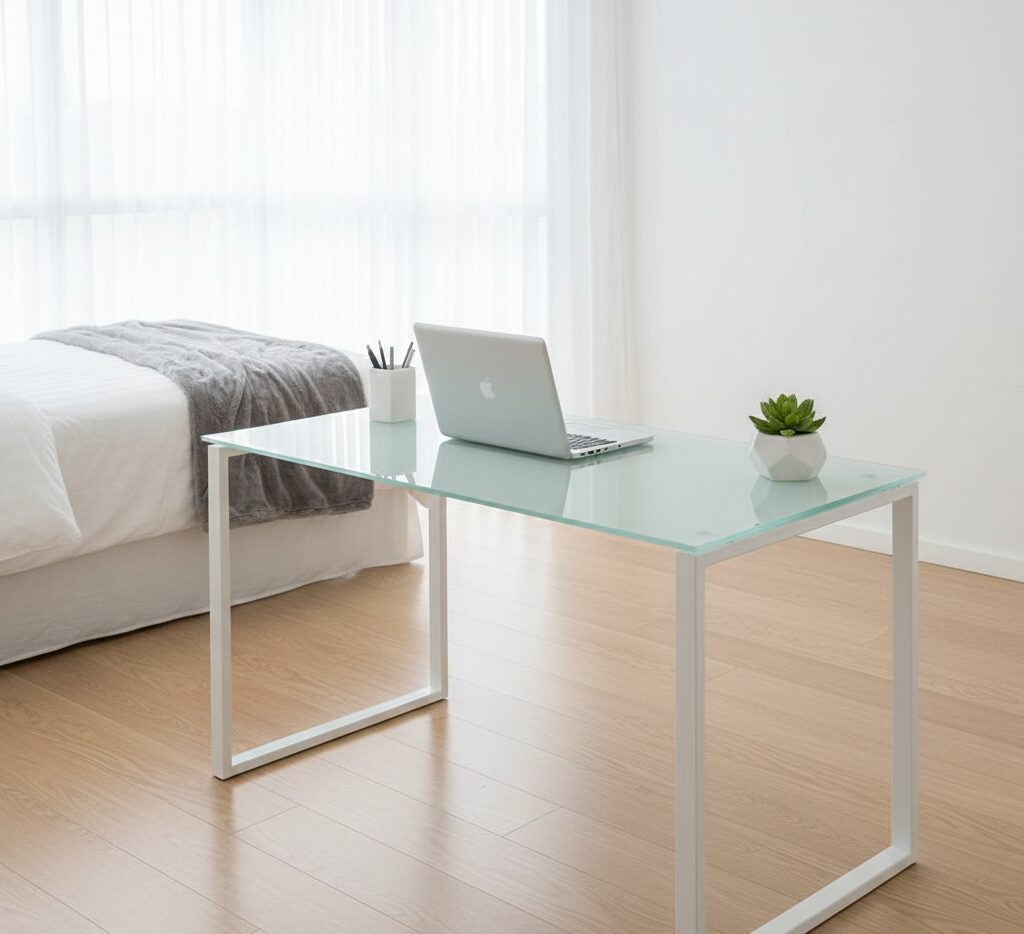 Bedroom With Study Table