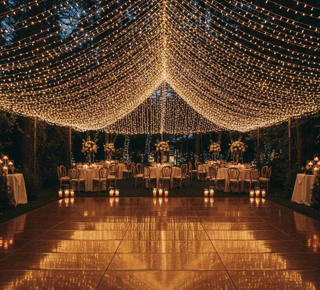Budget-Friendly DIY Outdoor Wedding Dance Floor Ideas