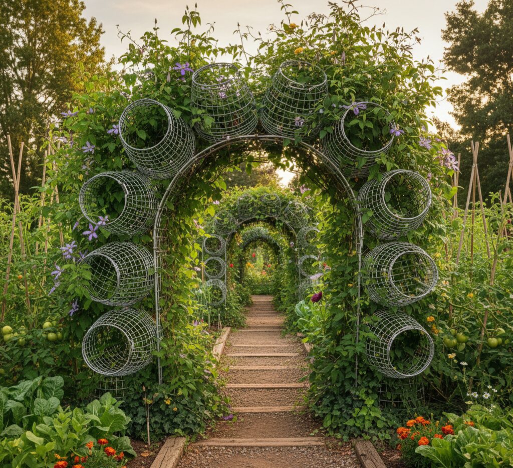 Laundry Basket Around Your Garden
