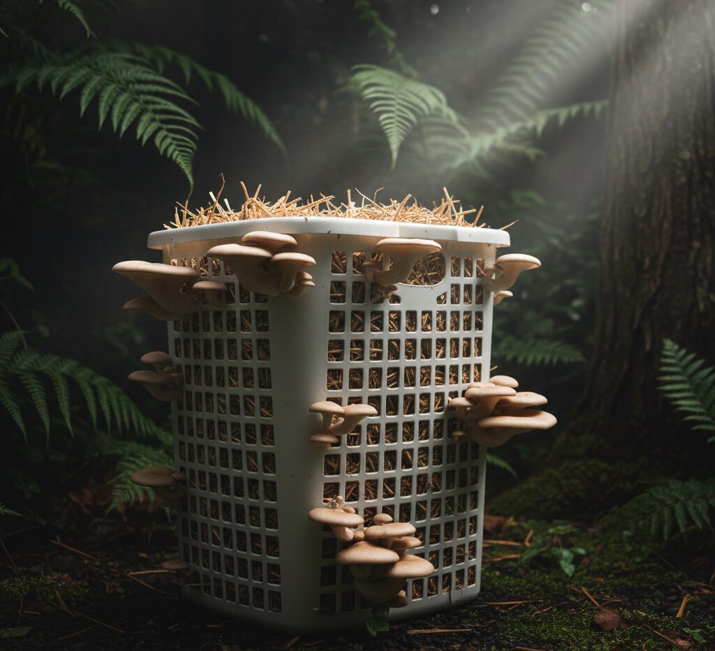 Laundry Basket Around Your Garden