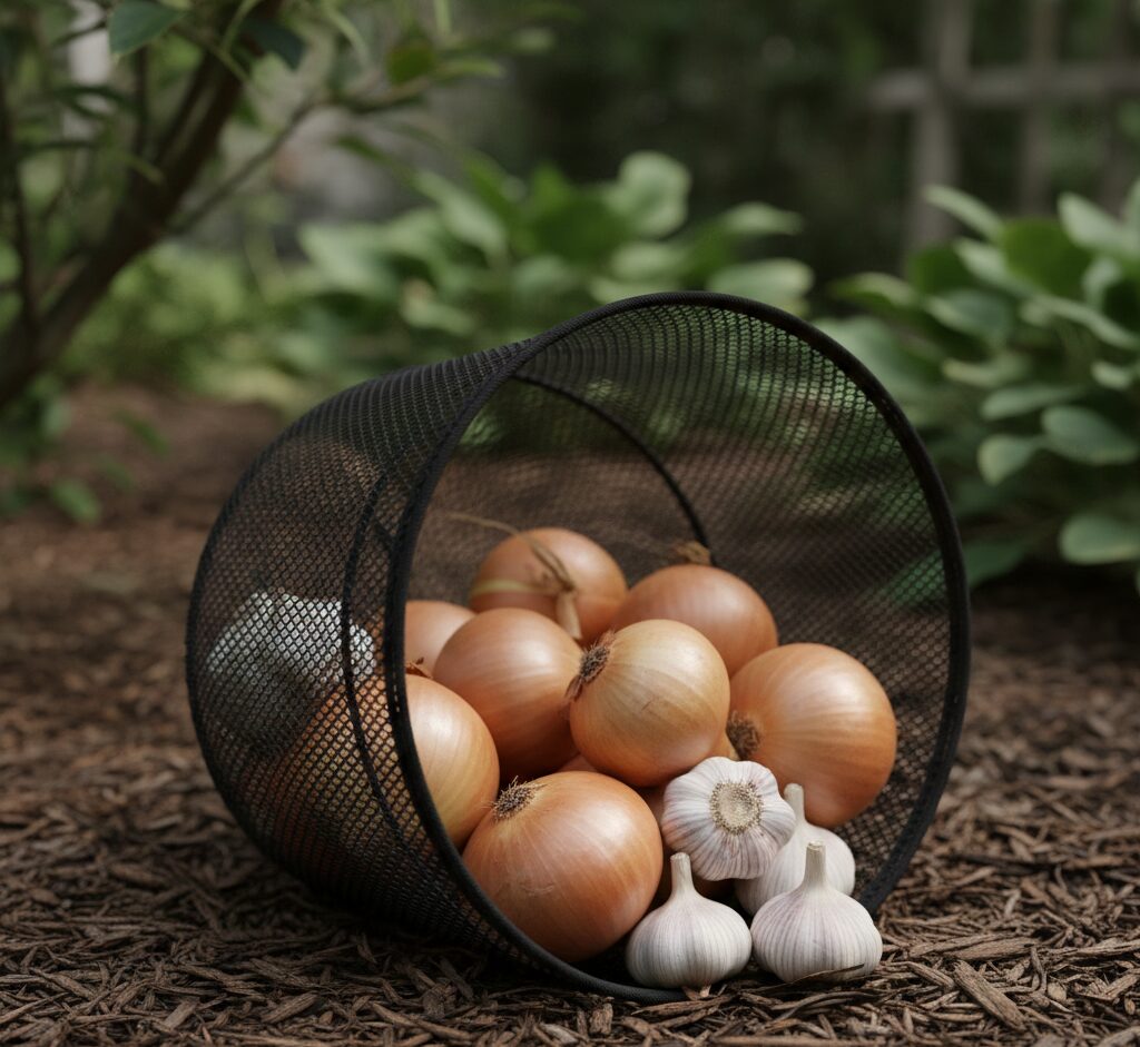 Laundry Basket Around Your Garden