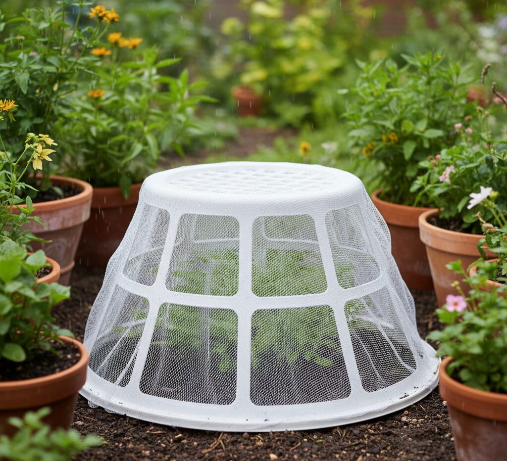 Laundry Basket Around Your Garden