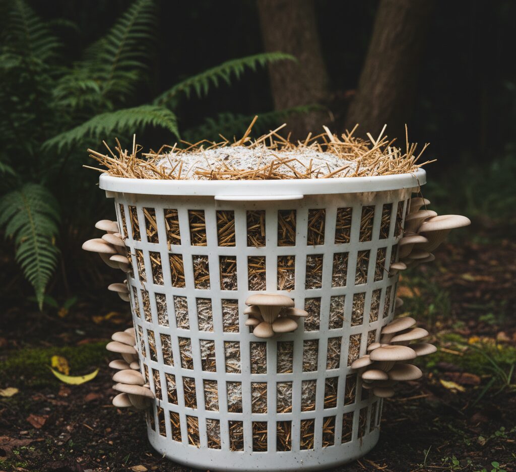 Laundry Basket Around Your Garden