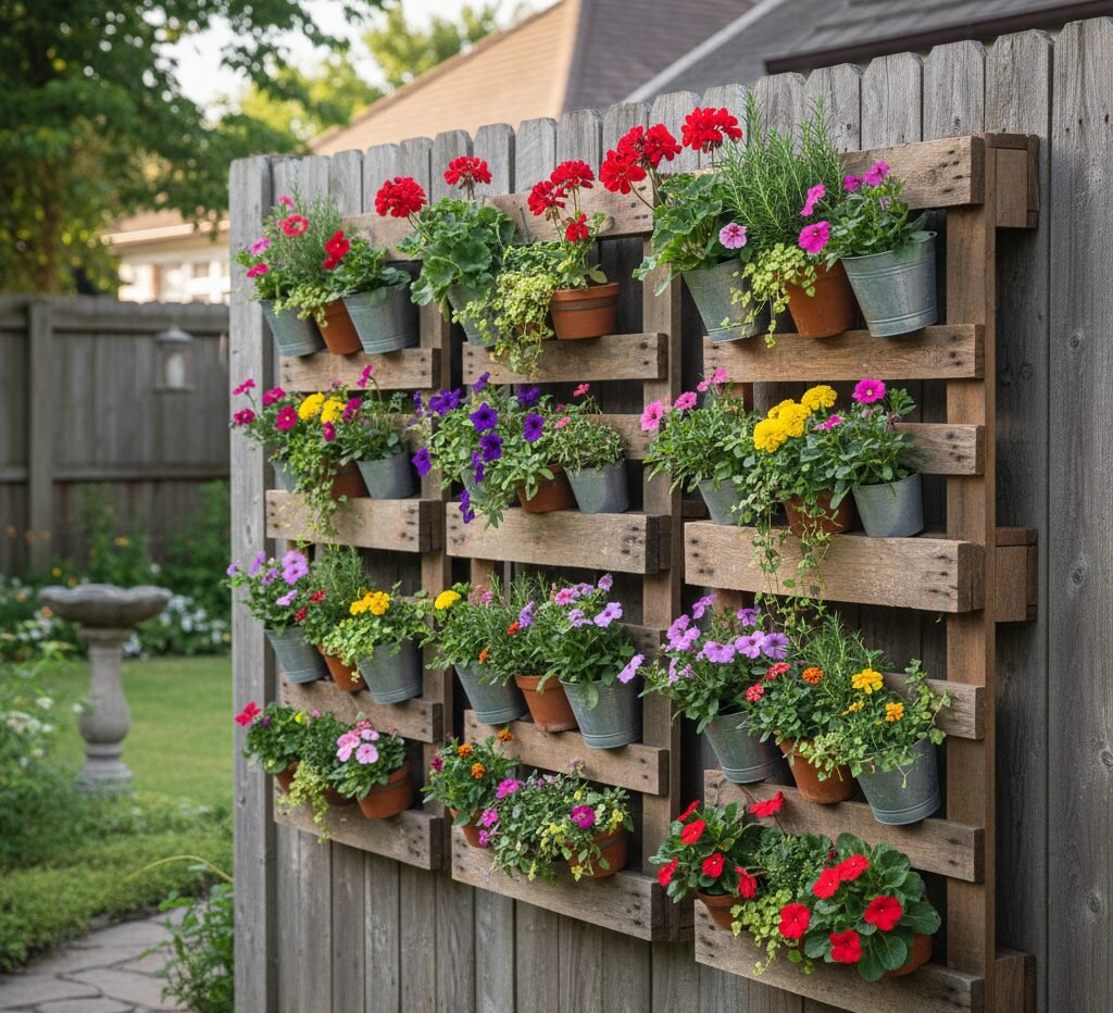 Creative Pallet Garden Ideas