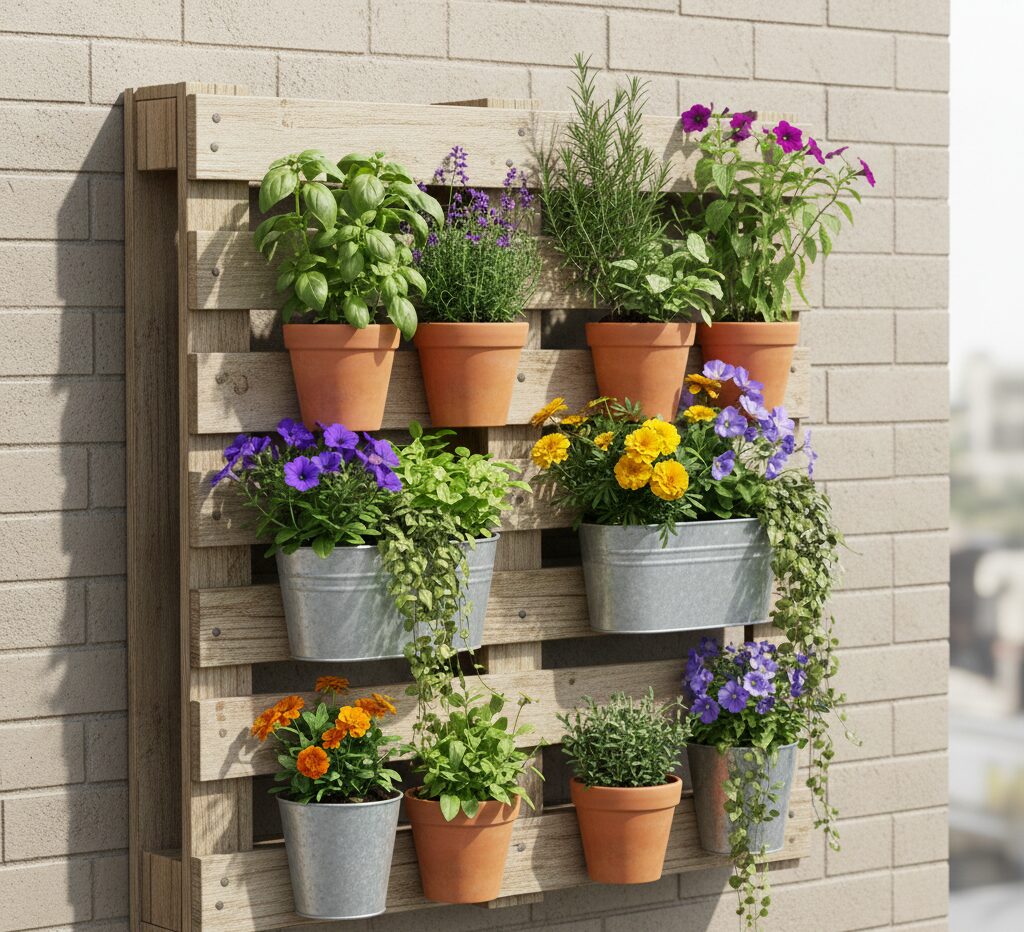 Creative Pallet Garden Ideas