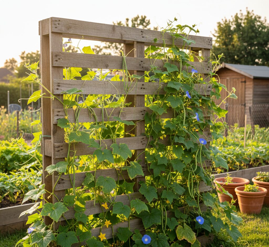 Creative Pallet Garden Ideas