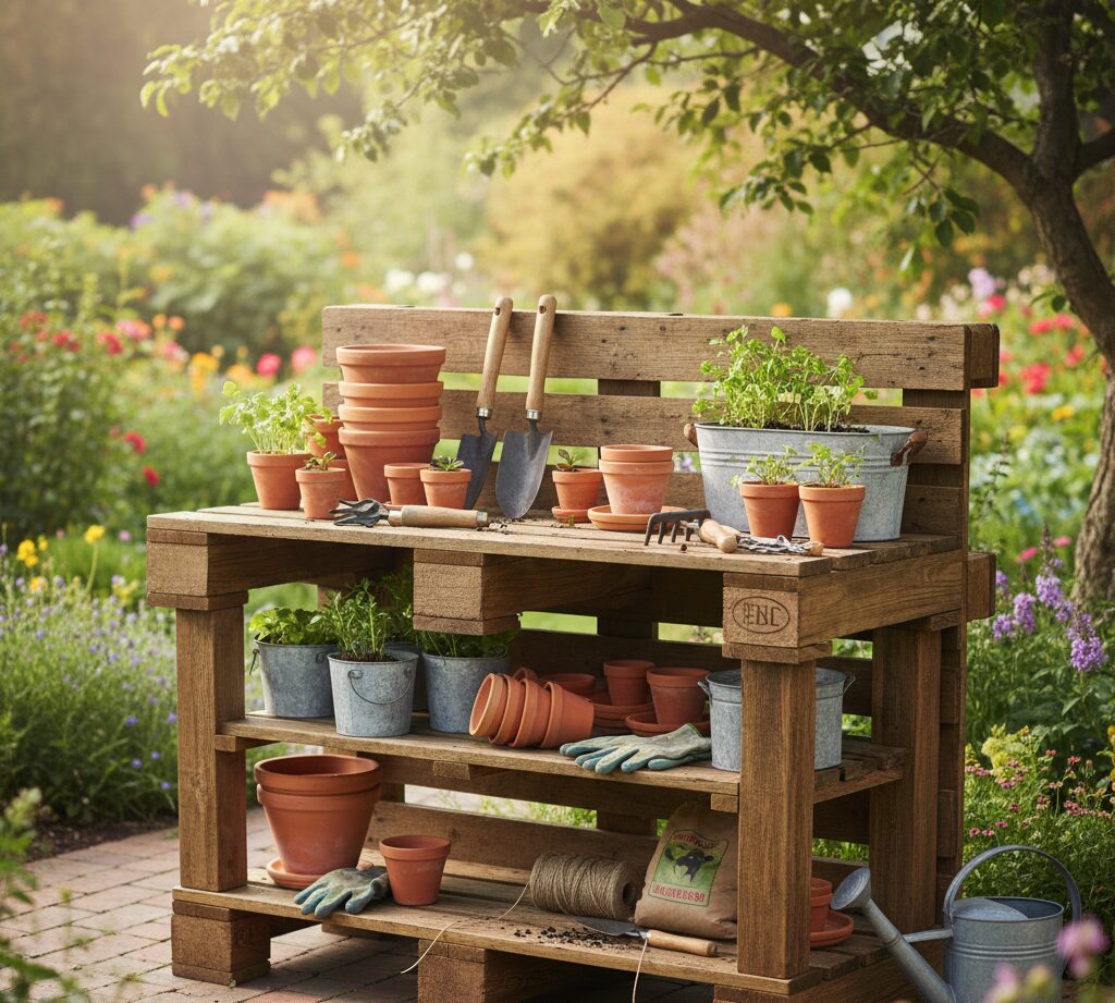 Creative Pallet Garden Ideas
