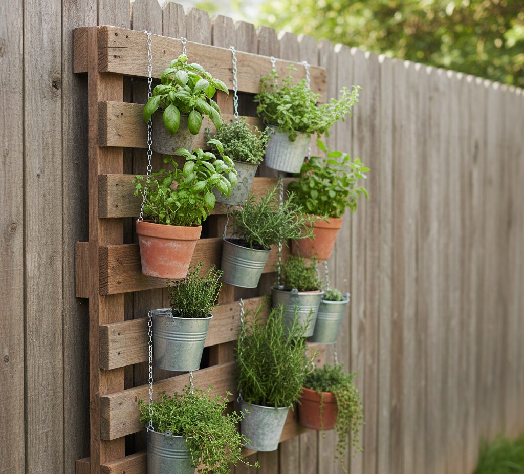 Creative Pallet Garden Ideas